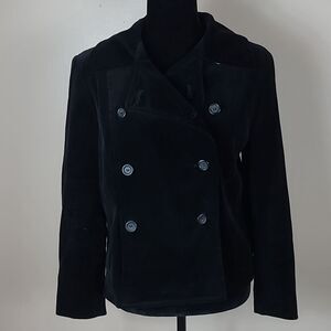 Petite sophisticated velour blazer size 10